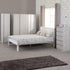 Monaco 4FT6 Bed Low Foot End - White